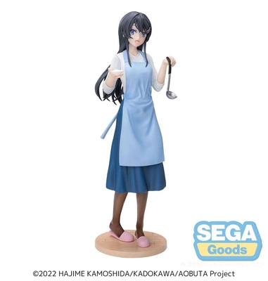 Figurka Rascal Does Not Dream of Bunny Girl Senpai Luminasta Mai Sakurajima Apron 14 cm
