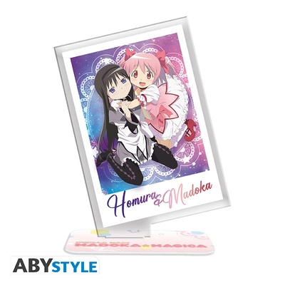 Figurka Akrylowa Puella Magi Madoka Magica5 Madoka & Homura10cm