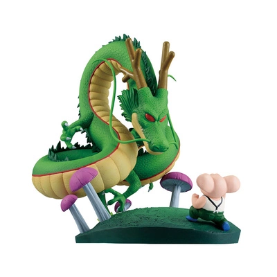 Figurka Ichibansho Dragon Ball History II Oolong & Shenron 14cm